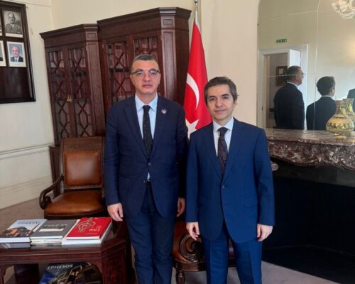 Londra Büyükelçimize Ziyaret Gerçekleştirdik